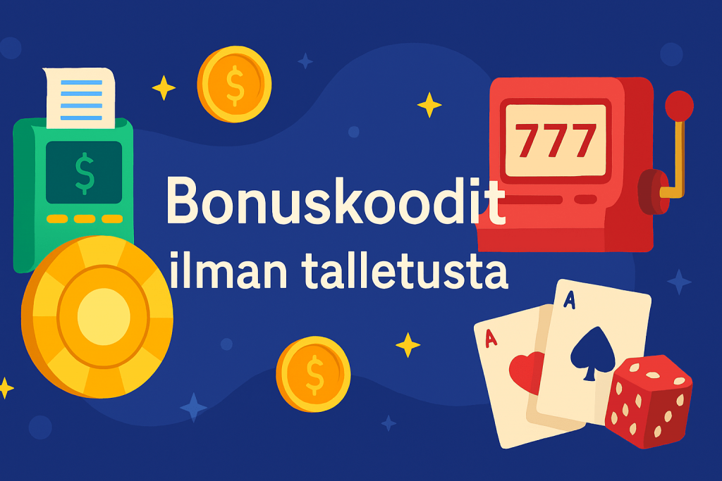Bonuskoodit ilman talletusta