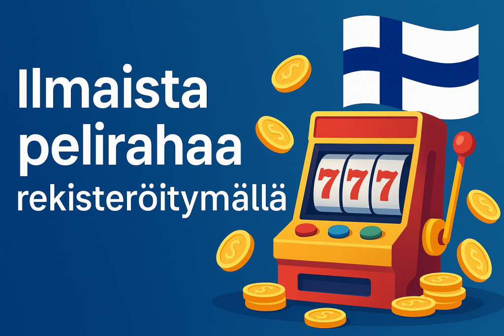 Ilmaista pelirahaa rekisteröitymällä