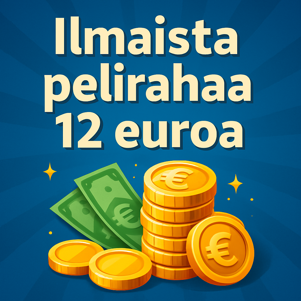 ilmaista pelirahaa 12 euroa