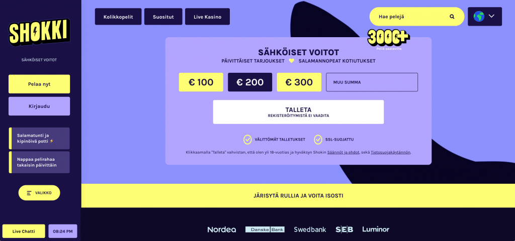 shokki casino arvostelu